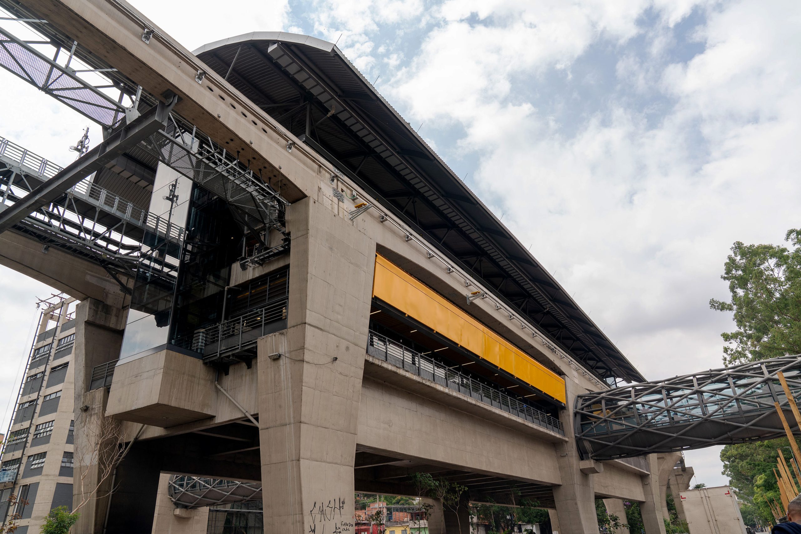 Foto da Estação Brooklin Paulista