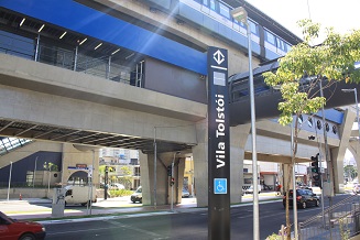 Foto da Estação Vila Tolstói